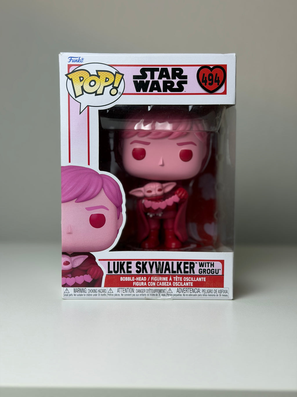 Luke Sky Walker with Grogu (Valentine's Edition)