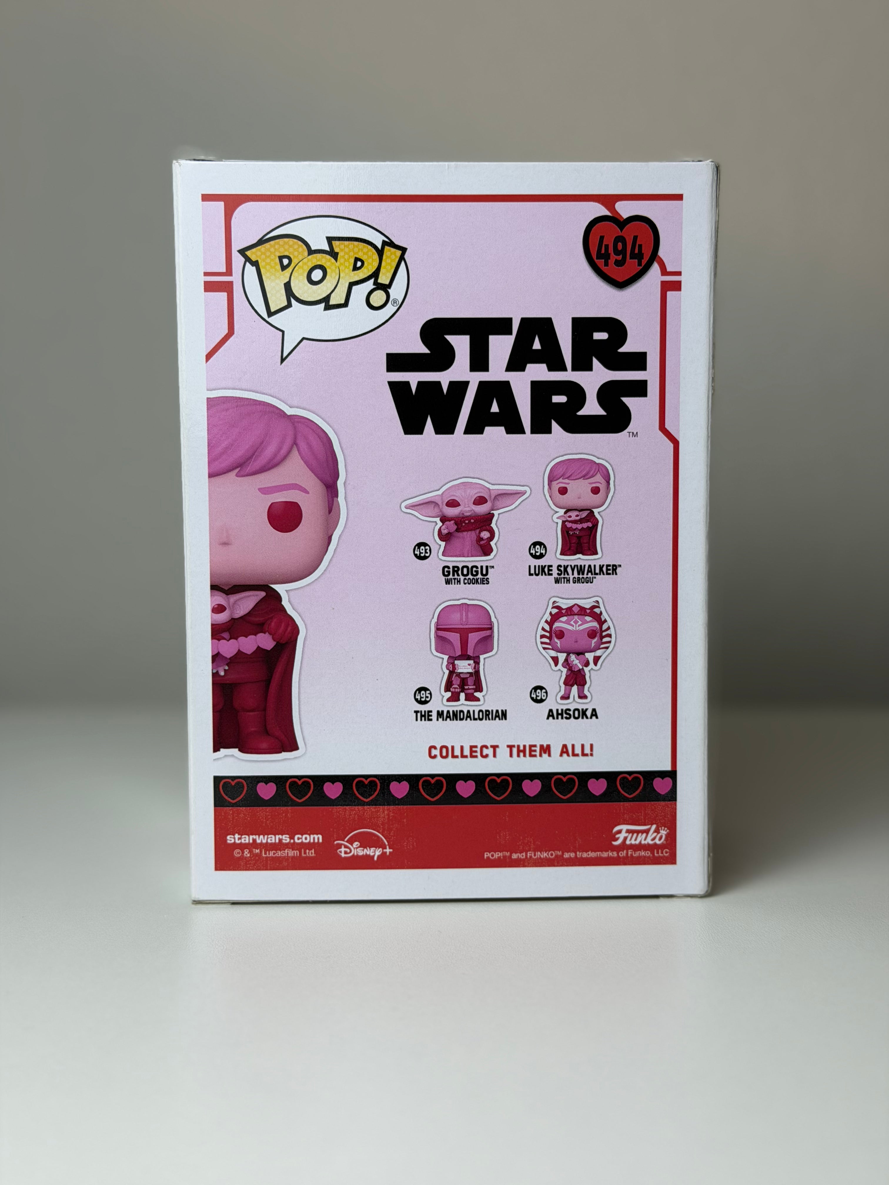 Luke Sky Walker with Grogu (Valentine's Edition)