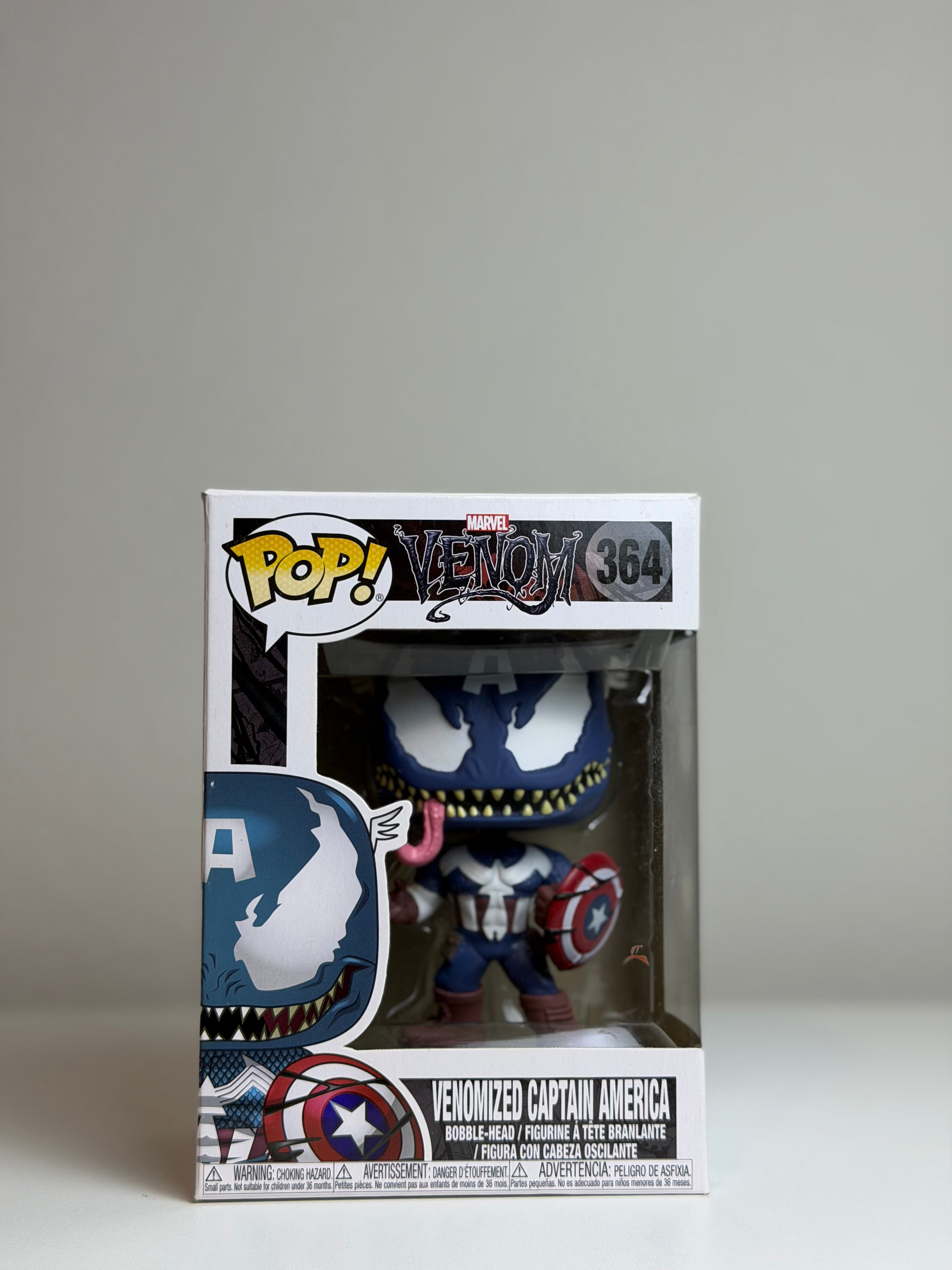 Venomized Captain America