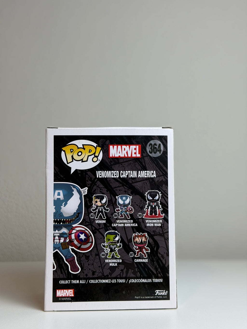 Venomized Captain America