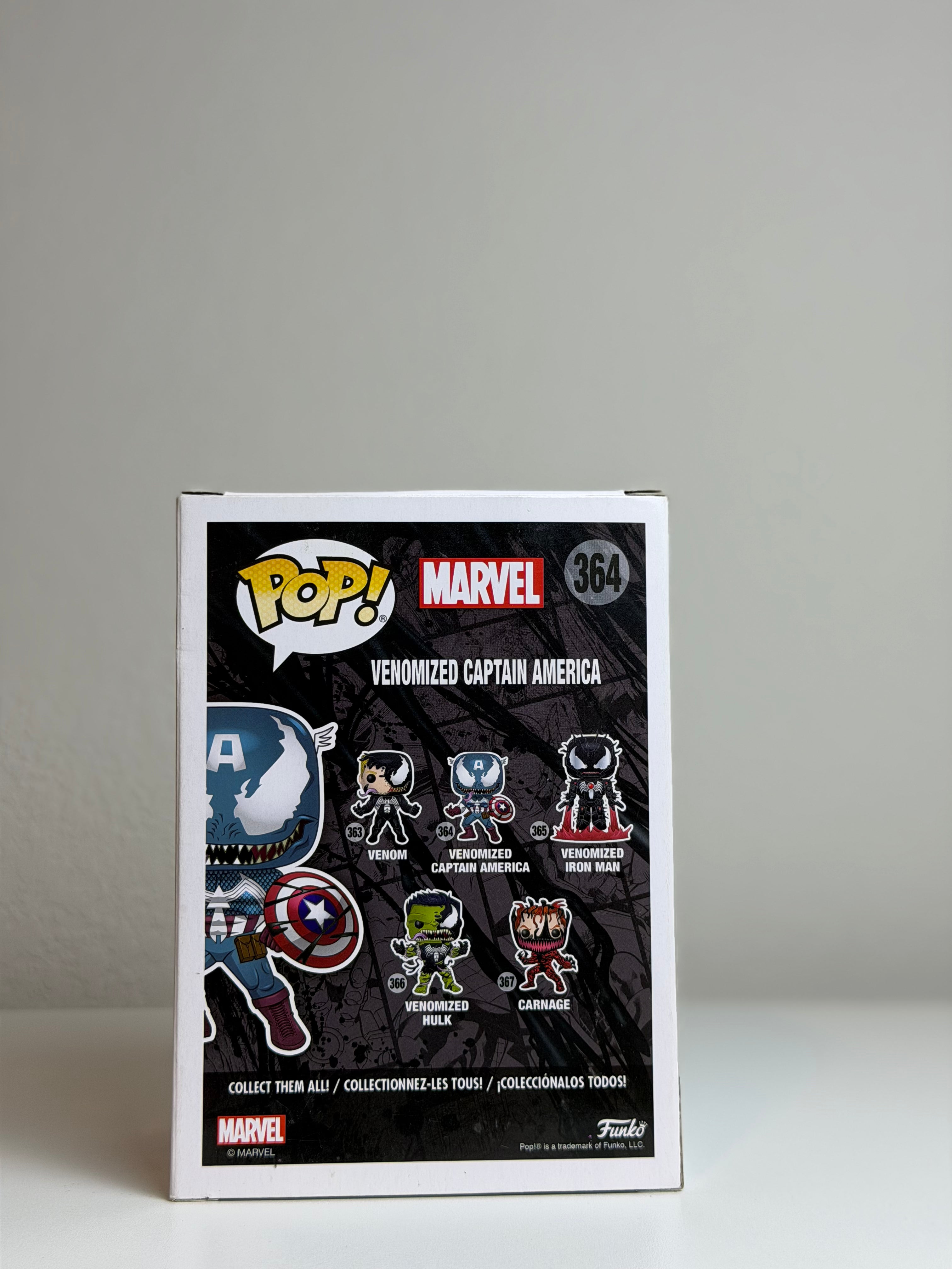 Venomized Captain America