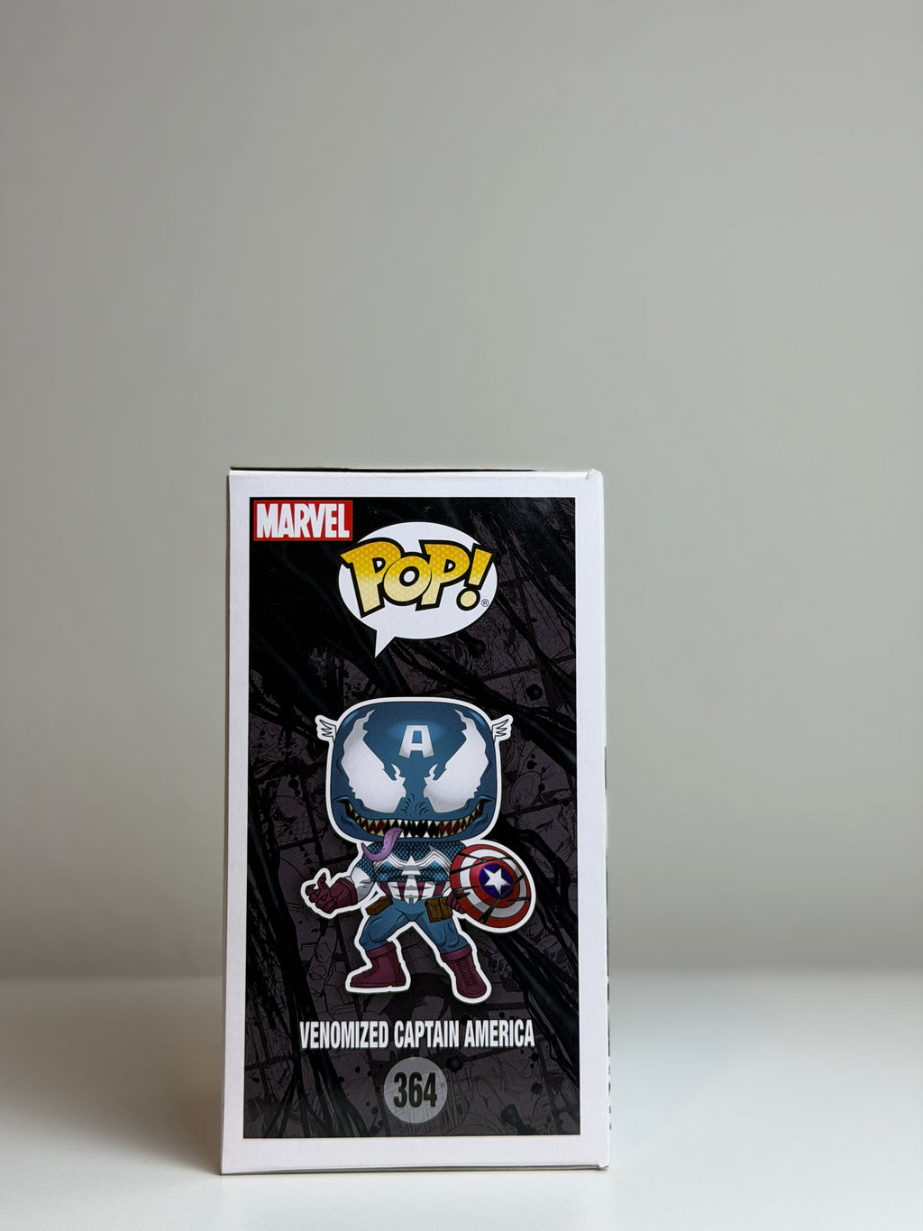 Venomized Captain America