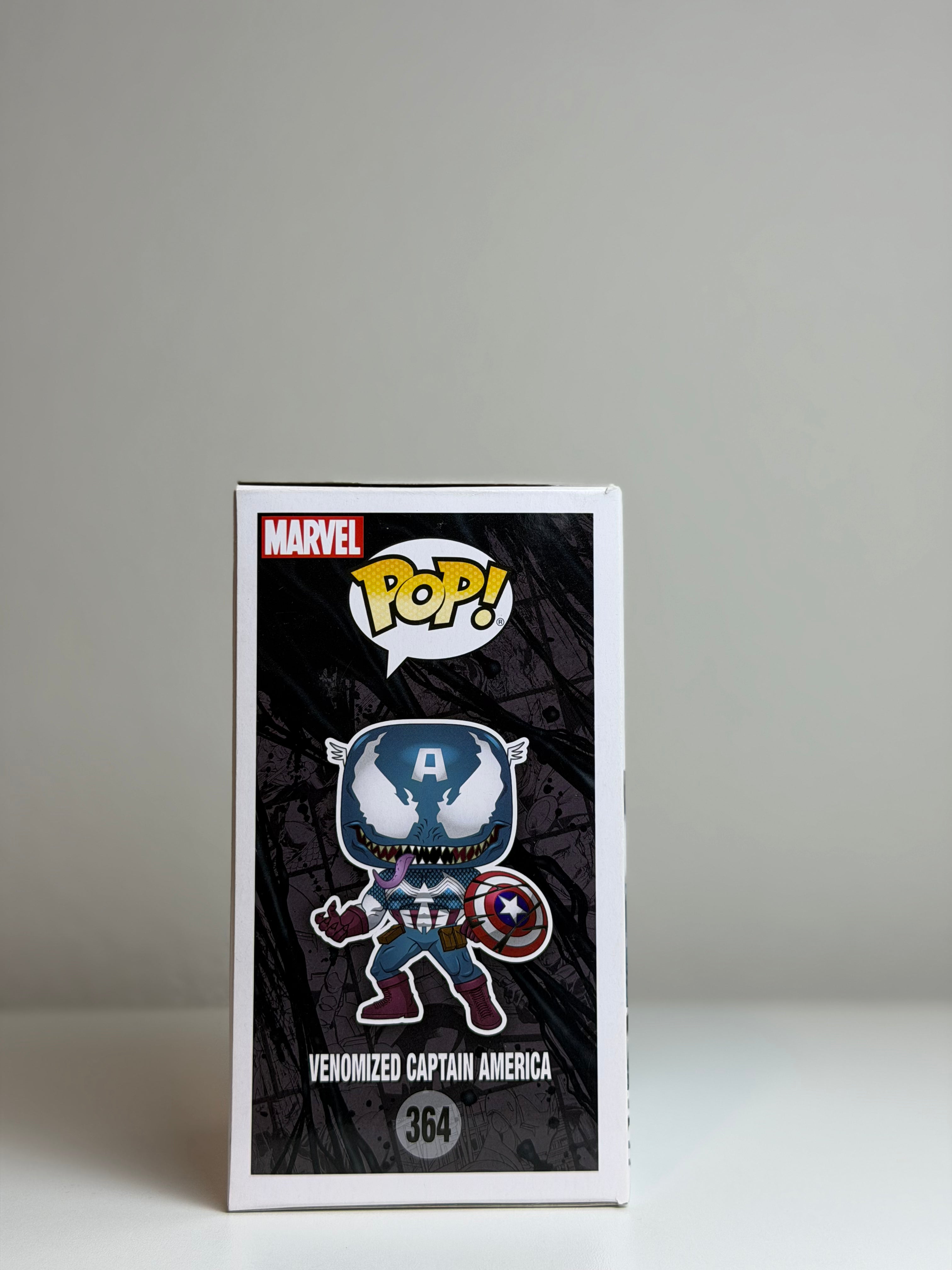 Venomized Captain America
