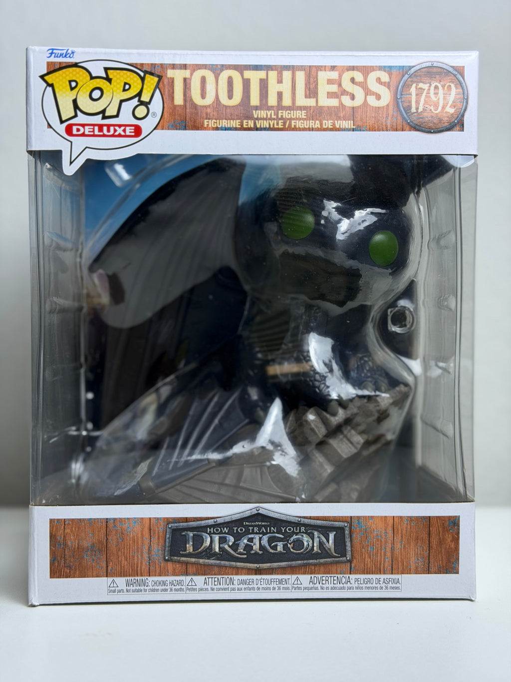 Toothless on a Rock