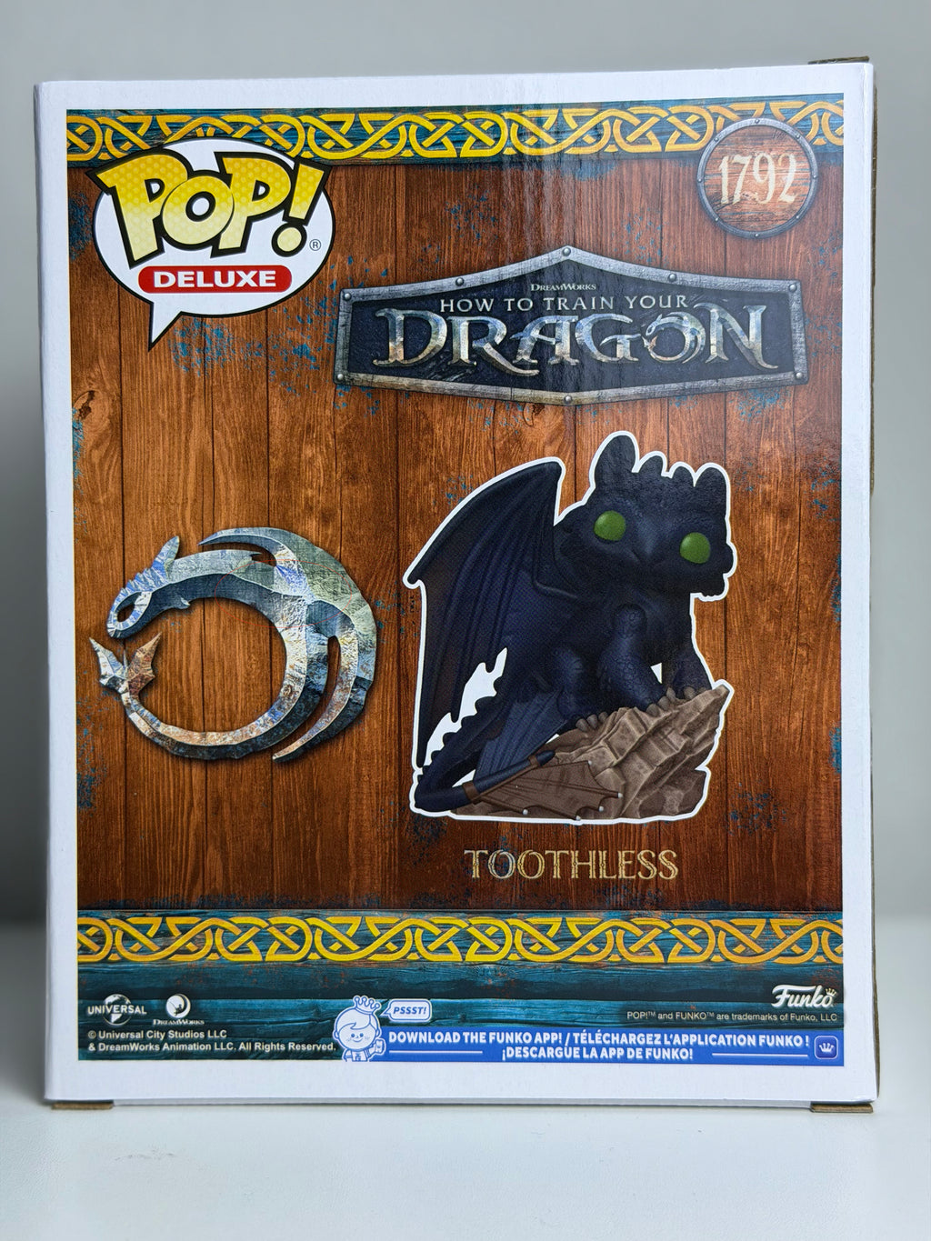 Toothless on a Rock