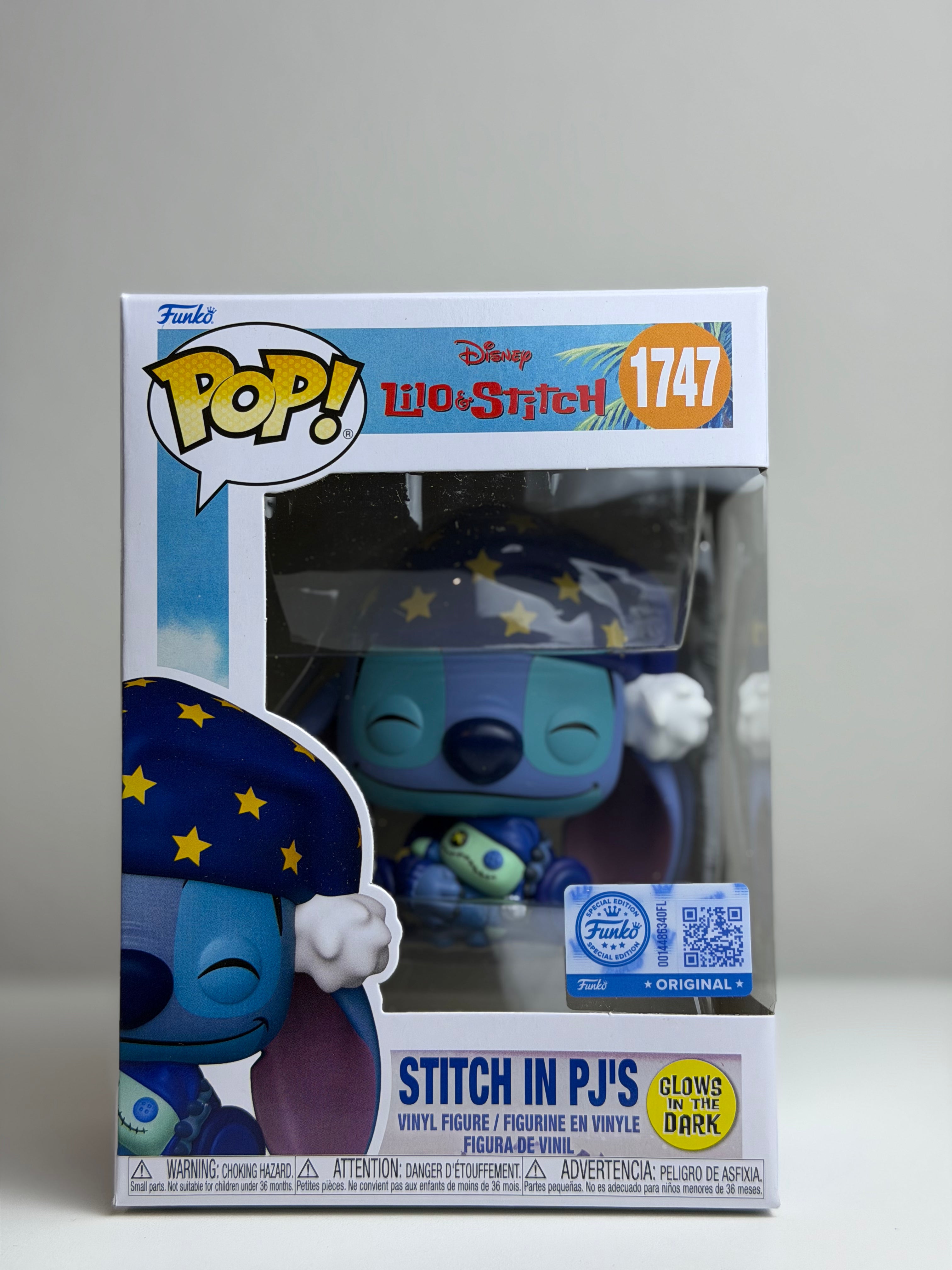 Stitch in PJs