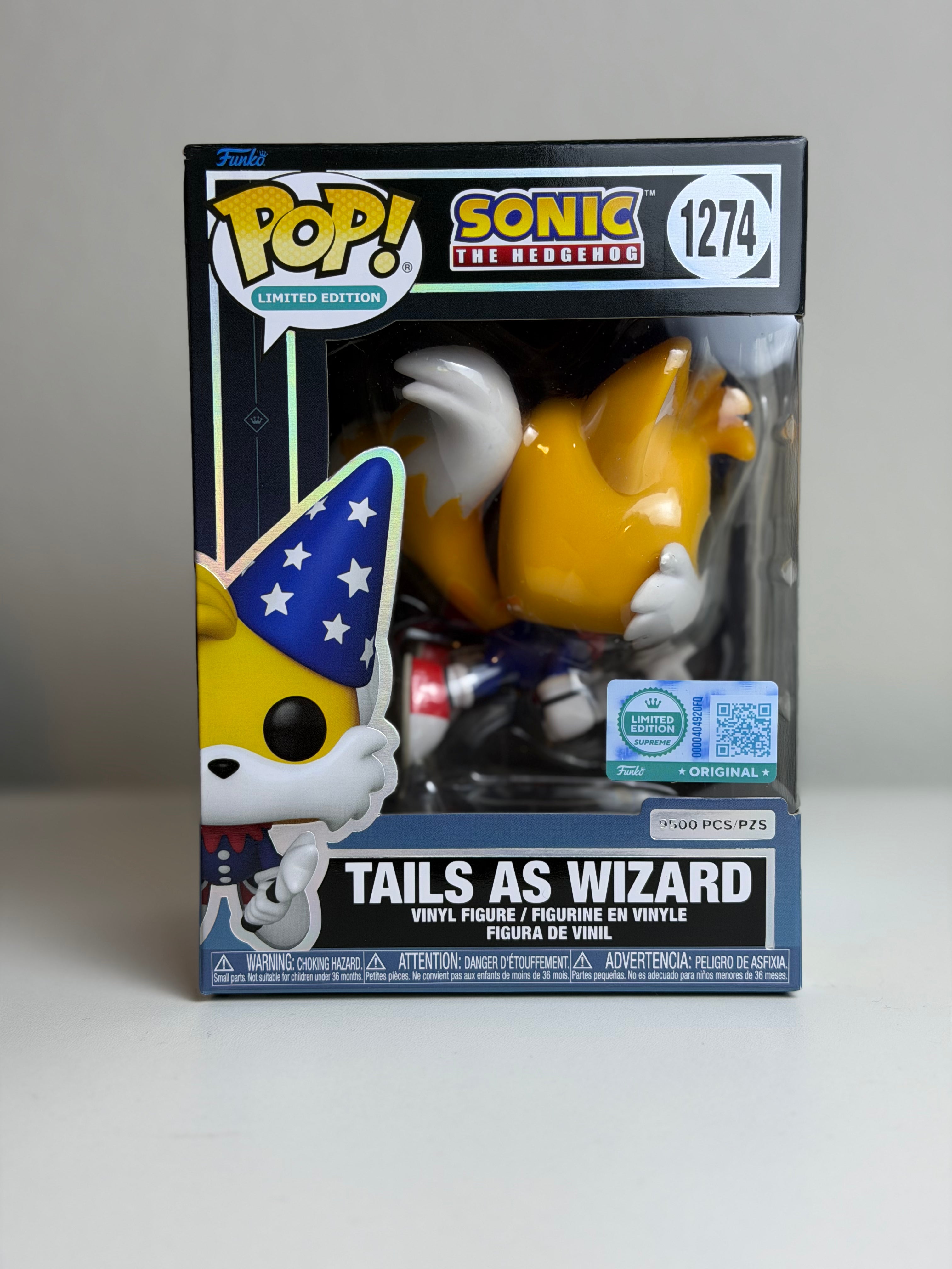 Tails as wizard