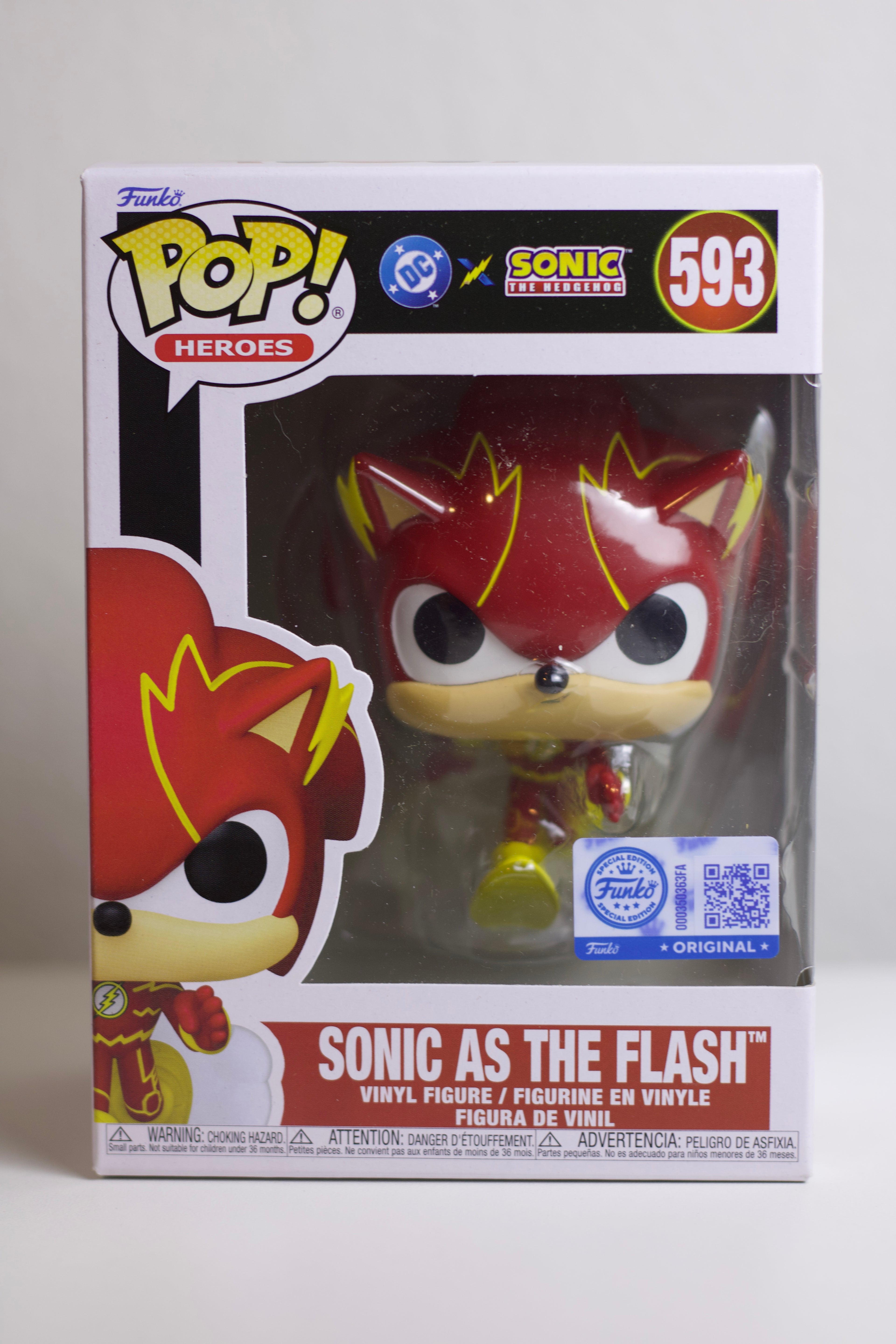 Sonic as the Flash
