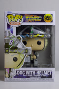 Doc with helmet