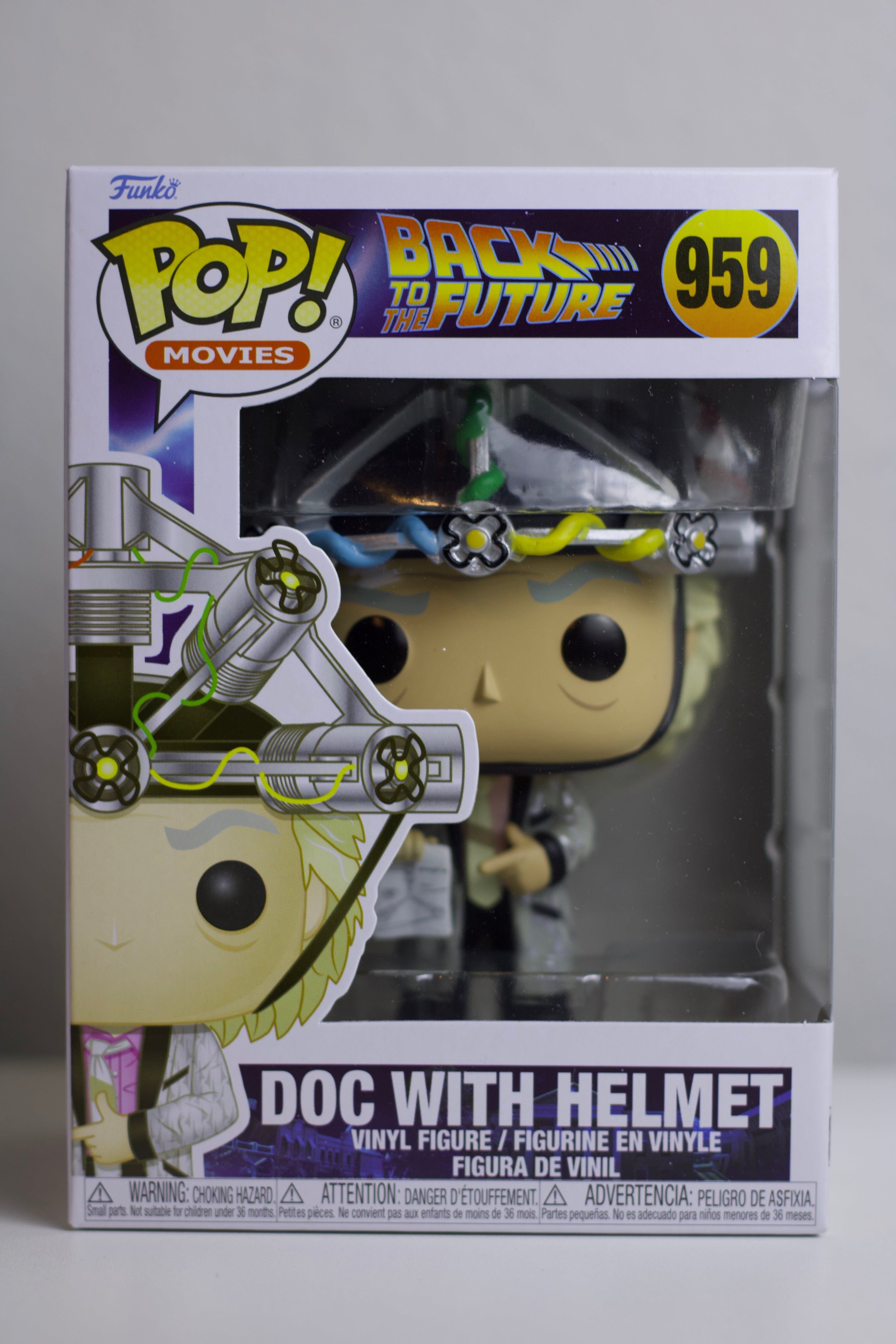 Doc with helmet