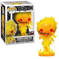 Venomized Human Torch (Glow in the Dark)